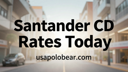 Santander CD Rates Today