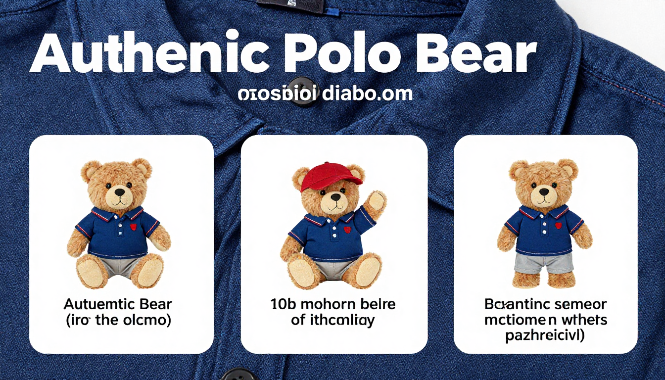 how to identify authentic polo bear clothing