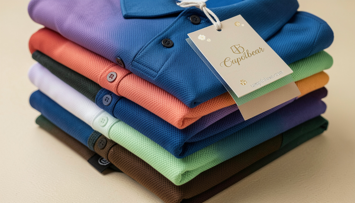 moisture wicking polo shirts usa