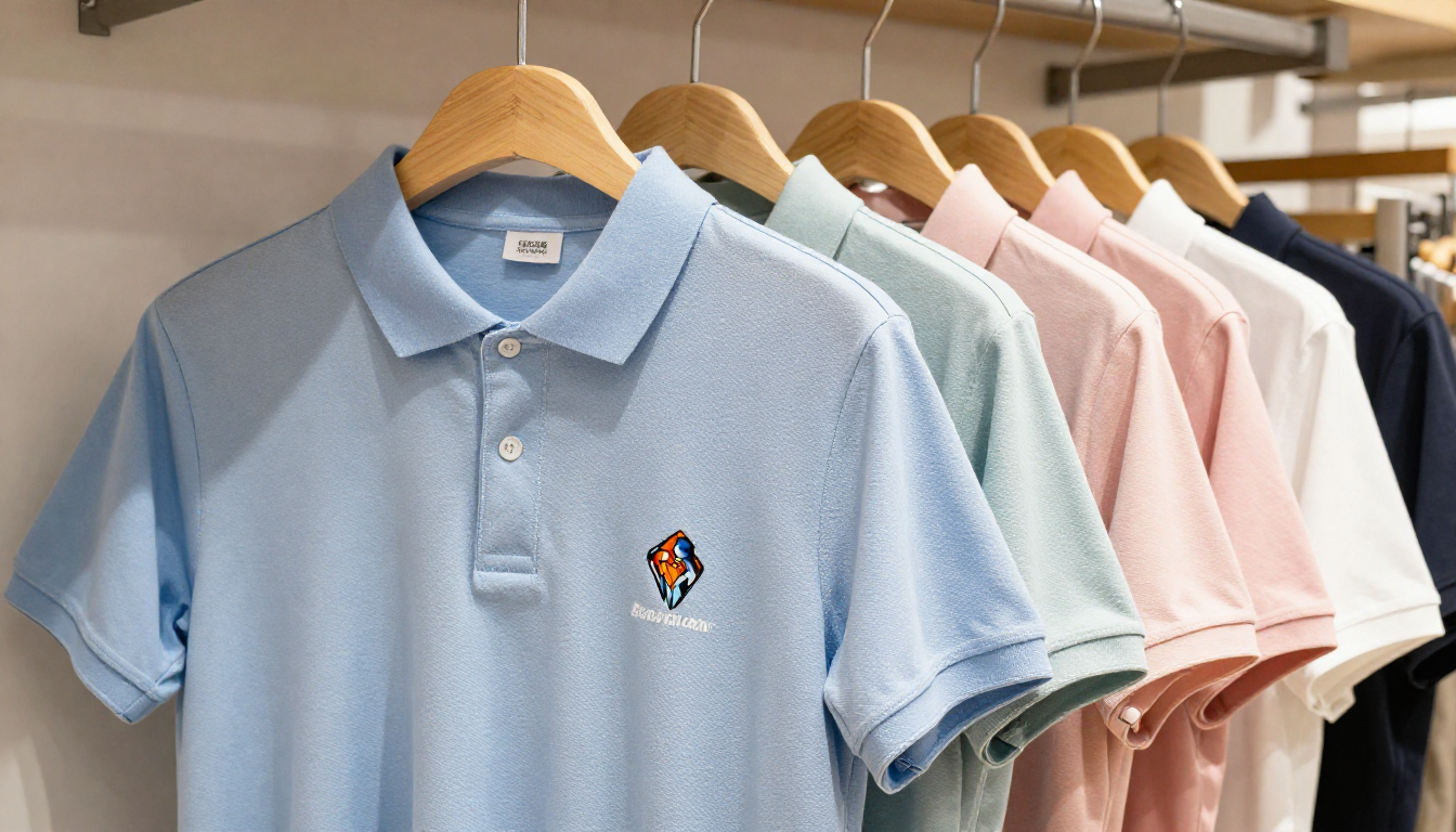 soft cotton polo shirts for summer