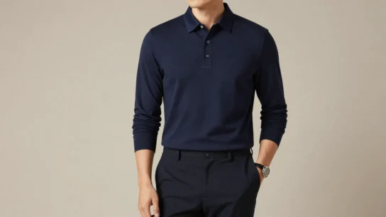 How to Wear Long Sleeve Polo Shirts