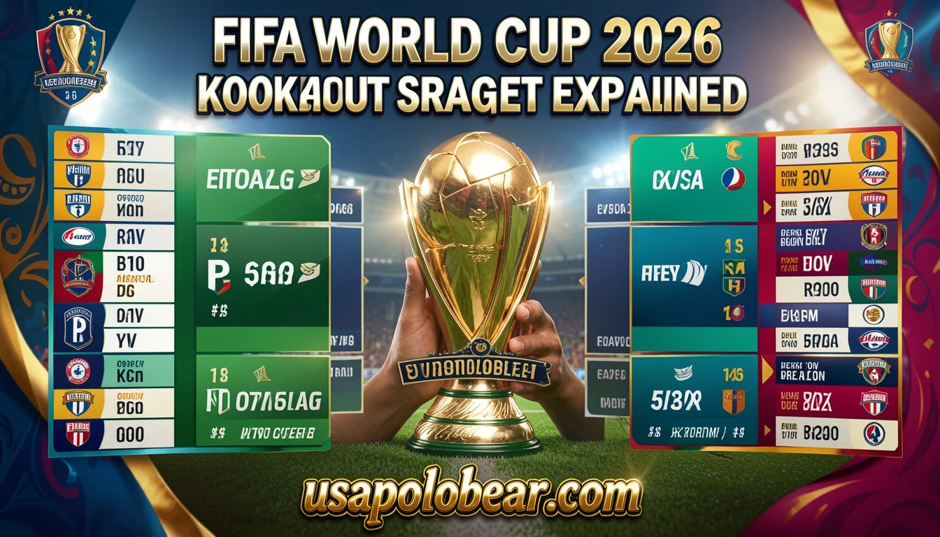 fifa world cup 2026 knockout stage bracket explained