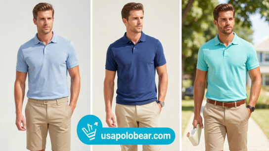 How to match polo shirts with chinos