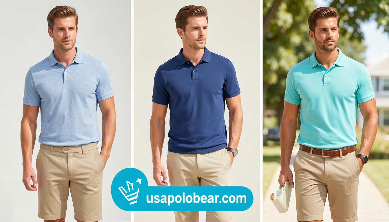 How to match polo shirts with chinos