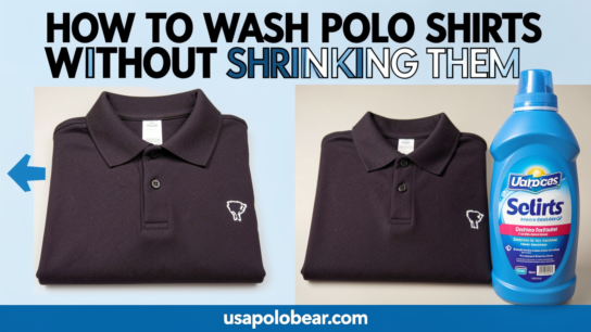 How to wash polo shirts without shrinking them