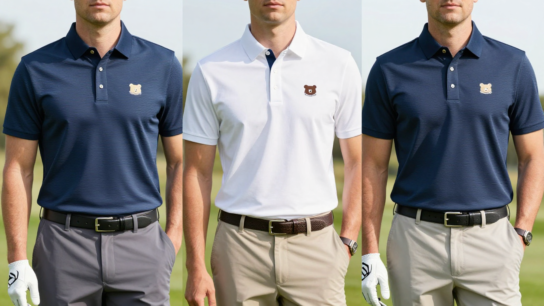 How to wear polo shirts for a golf-inspired look
