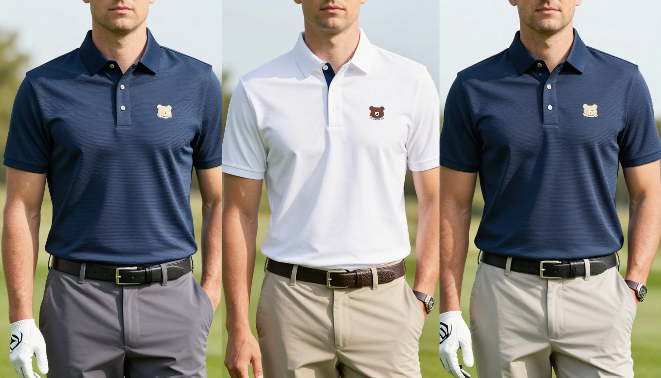 How to wear polo shirts for a golf-inspired look