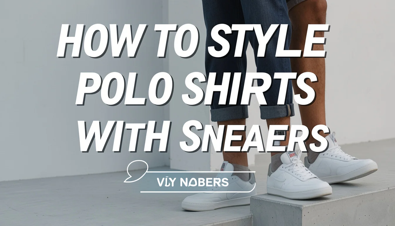 How to Style Polo Shirts with Sneakers