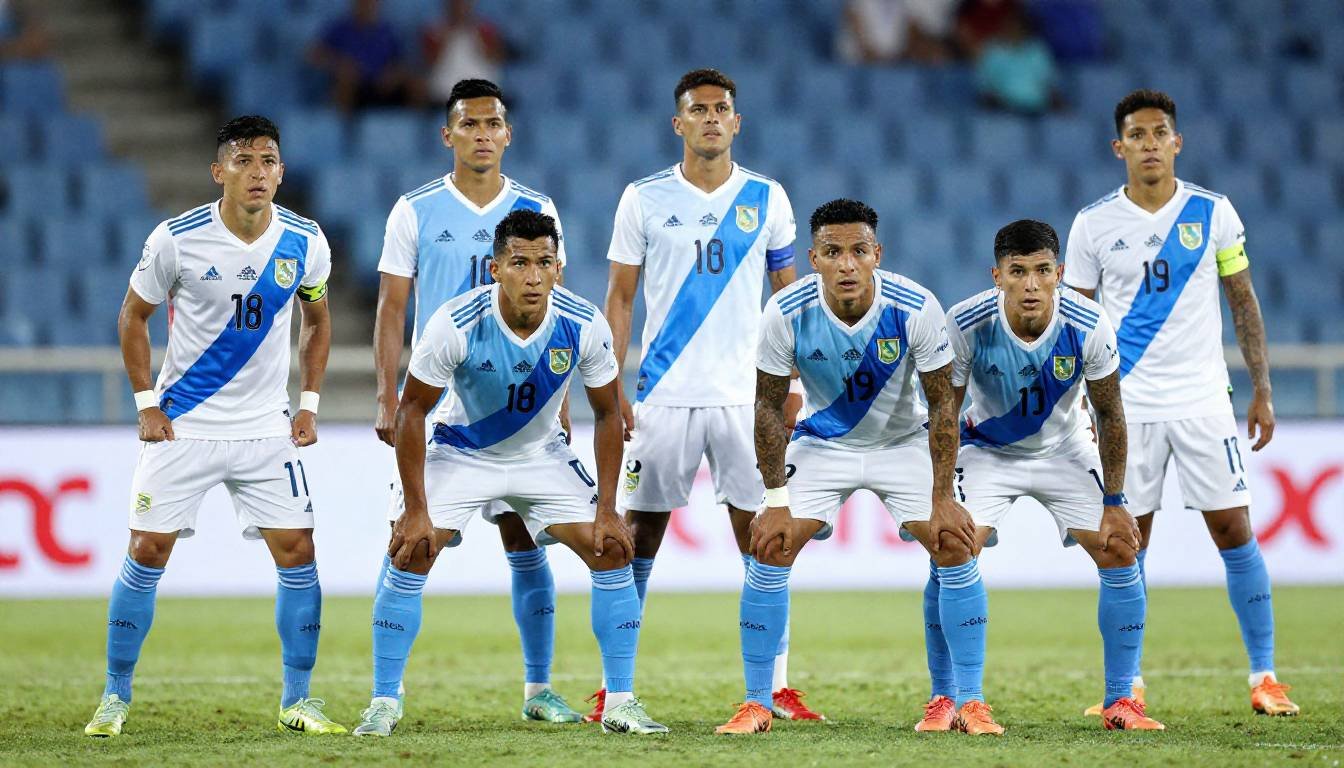 posiciones de selección de fútbol de guatemala