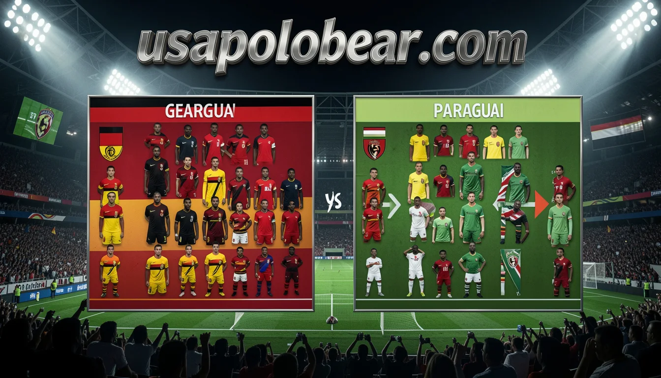 Germany vs Paraguay lineups