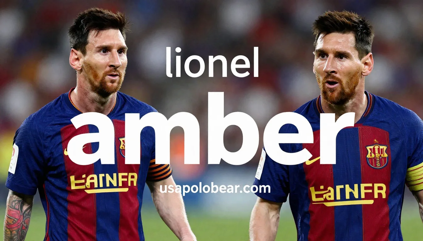lionel messi amber