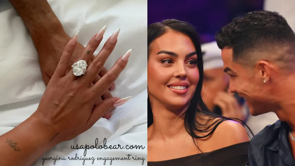 georgina rodríguez engagement ring